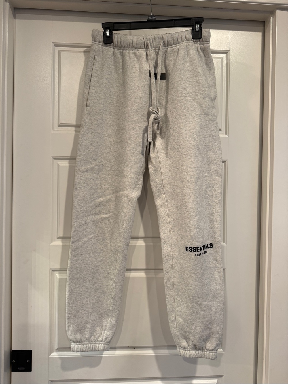 ESSENTIALS Light Heather Gray Jogger Sweatpants